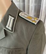 DDR NVA RD Rückwärtigen Dienste Uniform Jacke Leutnant Gr. m52 1979