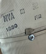 DDR NVA RD Rückwärtigen Dienste Uniform Jacke Leutnant Gr. m52 1979