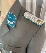 DDR NVA LSK Luftstreitkräfte Uniform Jacke Offizier Unterleutnant Gr. üg52 1989