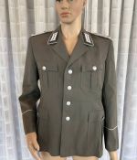 DDR NVA LaSK Mot-Schützen Uniform Jacke Offizier Leutnant Gr. m52 1981