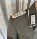 DDR NVA LaSK Mot-Schützen Uniform Jacke Offizier Leutnant Gr. m52 1981