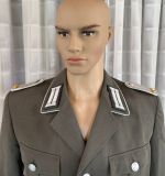 DDR NVA LaSK Mot-Schützen Uniform Jacke Offizier Leutnant Gr. m52 1981