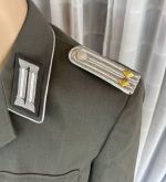 DDR NVA LaSK Mot-Schützen Uniform Jacke Offizier Leutnant Gr. m52 1981