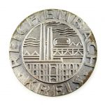DDR Medaille Kreis Reichenbach Silberfarben