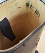 DDR NVA Paradestiefel für Offiziere Chromleder 1974 Gr. 28
