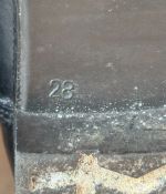 DDR NVA Paradestiefel für Offiziere Chromleder 1974 Gr. 28
