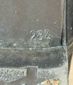 DDR NVA Paradestiefel für Offiziere Chromleder 1986 Gr. 28 1/2