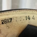 DDR NVA Paradestiefel für Offiziere Chromleder 1986 Gr. 28 1/2