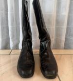 DDR NVA Paradestiefel für Offiziere Chromleder 1986 Gr. 28 1/2