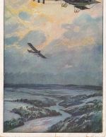 AK 1.WK Luftfahrt Doppeldecker Flugzeug Hans Rudolf Schulze 1918 Patriotika