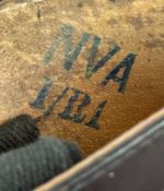 DDR NVA Paradestiefel für Offiziere Chromleder 1976 Gr. 28 1/2