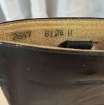 DDR NVA Paradestiefel für Offiziere Chromleder 1976 Gr. 28 1/2