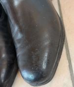 DDR NVA Paradestiefel für Offiziere Chromleder 1976 Gr. 28 1/2