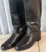 DDR NVA Paradestiefel für Offiziere Chromleder 1976 Gr. 28 1/2
