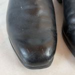 DDR NVA Paradestiefel für Offiziere Chromleder 1976 Gr. 28 1/2