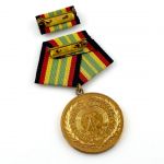 DDR NVA Medaille für treue Dienste in der Nationalen Volksarmee in Gold 20 Jahre