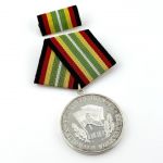DDR NVA Medaille für treue Dienste in der Nationalen Volksarmee in Silber