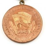DDR NVA Medaille für treue Dienste in der Nationalen Volksarmee in Bronze