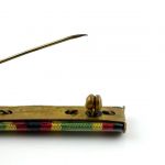 DDR NVA 3er Interimsspange Stoff Treue Dienste Bronze, Silber und Gold