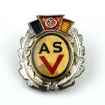 DDR ASV Ehrennadel in Silber Armeesportvereinigung Vorwärts