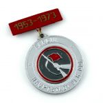 DDR NVA Abzeichen 20 Jahre Kampfgruppen der Arbeiterklasse Berlin 1973