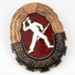 DDR GST Mehrkampfabzeichen Ausgabe 1960 bis 1965 in Bronze