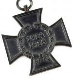 Ehrenkreuz für Frontkämpfer G & S 1914-1918 für Witwen geschwärzt 1.Weltkrieg