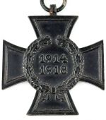 Ehrenkreuz für Frontkämpfer G & S 1914-1918 für Witwen geschwärzt 1.Weltkrieg