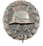 Verwundetenabzeichen in Schwarz 1918 Eisen Magnetisch 1. Weltkrieg