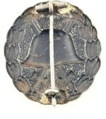 Verwundetenabzeichen in Schwarz 1918 Eisen Magnetisch 1. Weltkrieg