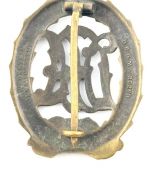 Deutsches Turn- und Sportabzeichen bis 1934 in Bronze