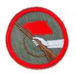 DDR Aufnäher Abzeichen der Kampfgruppen Uniform Ärmelabzeichen Patch