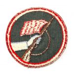 DDR Aufnäher Abzeichen der Kampfgruppen Uniform Ärmelabzeichen Patch