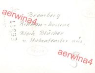 Blick auf die Rinkau-Kaserne in Bromberg Westpreussen