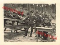 Deutsche Soldaten am Schießplatz Rinkau bei Bromberg Westpreussen
