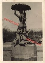 Im Park Brunnfigur in Riga Lettland Ostfront