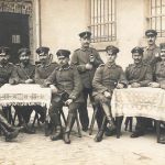 Foto-AK 1.WK deutsche Soldaten Schulterklappe 53 Ers.-Inf.-Regt.53 Köln