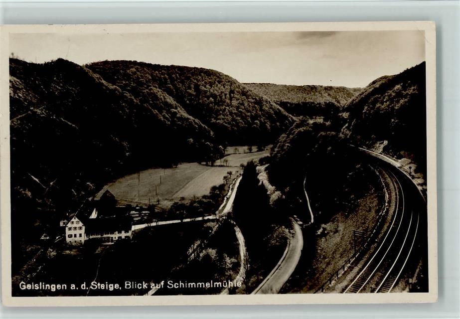 73312 W7340 Geislingen an der Steige - Blick auf Schimmelmühle