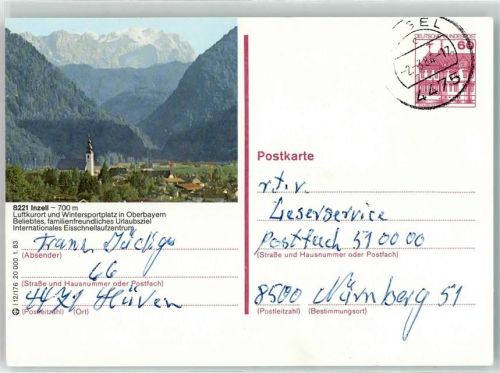 Sögel Ganzsache Inzell
