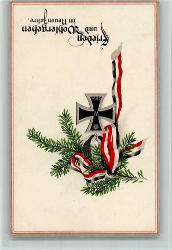 1914 Schwarz-weiss-rot - Frieden und Wohlergehen