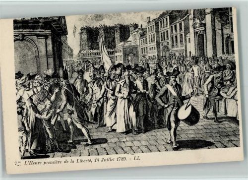Nr. 7 L`Heure premiere de la Liberte 1789 - Frankreich