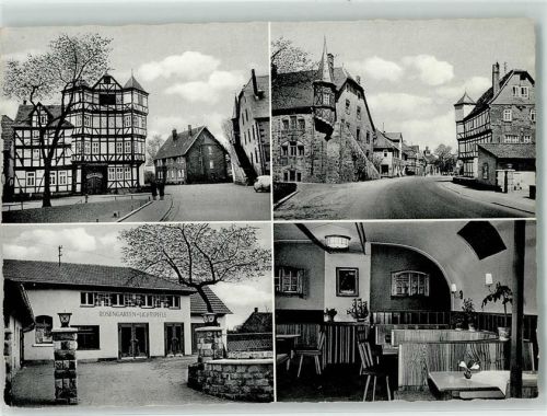 34613 W3578 Ziegenhain , Hess - Hotel Rosengarten Rosengarten-Lichtspiele
