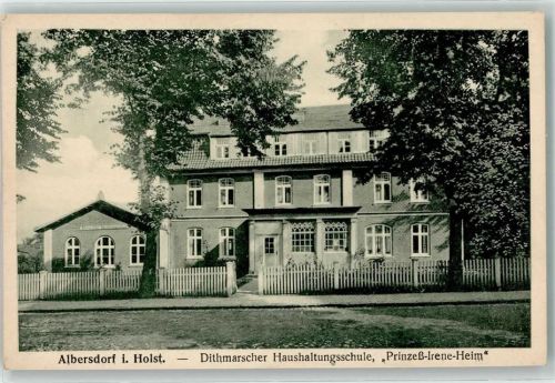 Albersdorf Haushaltungsschule Prinzeß-Irene-Heim