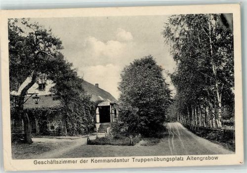 Altengrabow Truppenübungsplatz Kommandantur-Geschäftszimmer