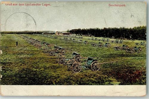 Lockstedt 1909 Lockstedter Lager Geschützpark