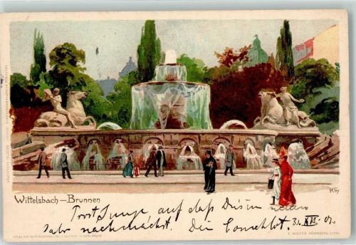 München Wittelsbach-Brunnen Nr 404