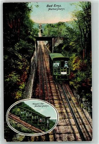 Bad Ems Malbergbahn Zieher, Ottmar Heliocolorkarte