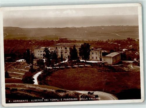 Agrigento Albergo dei Templi e Panorama della Vallata