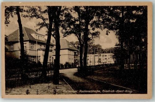 Rathenow Fontanestraße Friedrich Ebert Ring
