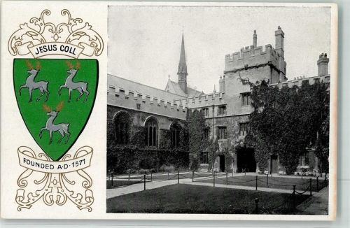 Cambridge Jesus College Wappen